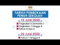 Sekolah dibuka mulai 15 Julai