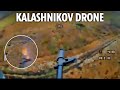 Watch Ukraine unleash 'Queen Hornet' drone strapped with AK-47 to blast Russian troops