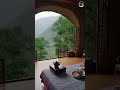 Relaxing rain sounds #rain #viral #fyp #nature #weather #rainyday #foryou #home #shorts