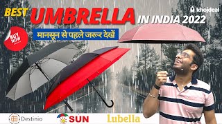 Best Umbrella In India 2022 - Review 💥 All Umbrella Types \u0026 Buying Guide 💥 Best Umbrella On Amazon 💥