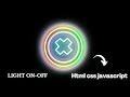 Light( BULB ) on/off using || HTML CSS & JAVASCRIPT