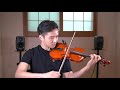 kreutzer violin etude no. 10 크로이처 바이올린 에튀드 10번 @bochankang