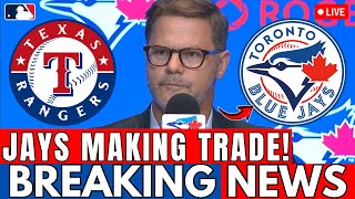 MLB ALERT! BLUE JAYS MAKING A BIG TRADE WITH RANGERS STAR! DEAL CLOSED? [Toronto Blue Jays News]