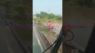 National Highway (NH-49) Submerged with Flood Water##sad