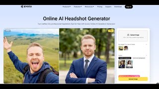 Evoto AI Headshot Generator Tool // THIS IS NOT GOOD.