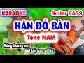 Karaoke Hận Đồ Bàn | Tone Nam 2023 | Rumba Cực Phiêu Guitar Bass chuẩn Karaoke Nhạc Sống 9669 KLA