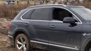 Off-roading with a $230k Bentley Bentayga goes WRONG!!