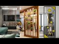 Room Divider Design Ideas | Wooden Partition for Living Room Partition Wall Interior Ideas 2022