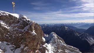 Mit der Zahnrad und Gletscherbahn zur Zugspitze 4K