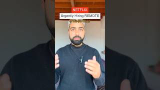 Netflix Is Hiring Remote