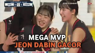 Mega MVP Jeon Dabin Tampil Bagus - Red Sparks Naik Peringkat 2🔥