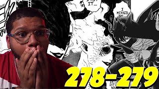 WE BACK!!! THE HYPE IS REAL!! BLACK CLOVER CH. 278-279 REACTION!