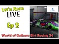 Let's Race LIVE / World of Outlaws Dirt Racing 24 / Ep 2 / PS5 / RustyMoney