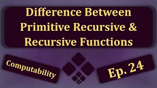 Primitive Recursive vs Recursive Functions