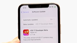DON'T INSTALL iOS 17!