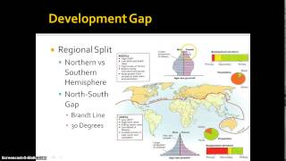 AP Human Geography - Development Gap and Dependency Theory
