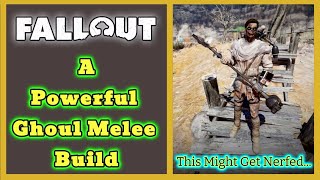 Check Out This New Player Ghoul Melee Build In Fallout 76 PTS...