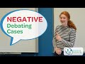 Conquering Debating - Negative Cases