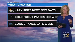 Hazy Skies The Next Few Days