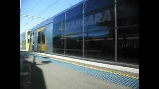 Cityrail Tangara T set departing Sutherland