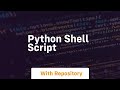 python shell script