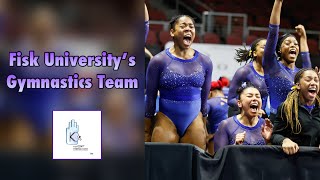 Fisk University's Gymnastics Team