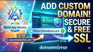 Add Custom Domain in Azure App Service (Free SSL)