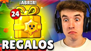 ABRO 24 REGALOS NUEVOS Y ME TOCA UNO LEGENDARIO en BRAWL STARS