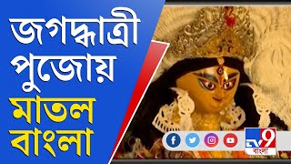 জগদ্ধাত্রী পুজোয় মাতোয়ারা বাংলা | Jagaddhatri Puja 2021