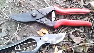 Niawaki sentei secateurs Vs felco, which is better?