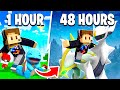 I Spent 48 HOURS In PIXELMON... Here's What Happened