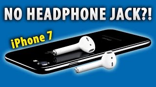 No Headphone Jack On #iPhone7? What A STUPID Decision!