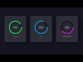 Make Circular Progress Bar | Html CSS & SVG