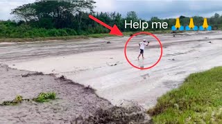 Tsunami River Tidal Waves Seven Ghost ( Tidal Bore ) Sungai Kampar 16 Februari 2025