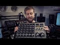 processing drum machines with a 70s boss km 60 mixer