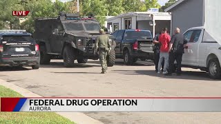 Shots fired during federal search warrant operation in Aurora