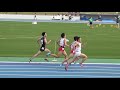 2018年11月2日　奈良市記録会　800ｍ1組