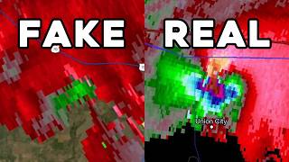 FAKE vs Real Tornadic Radar Signatures