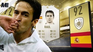FIFA 19 RAUL REVIEW | 92 PRIME ICON RAUL PLAYER REVIEW | FIFA 19 ULTIMATE TEAM