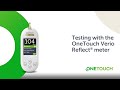 Start checking your blood glucose with the OneTouch Verio Reflect® meter