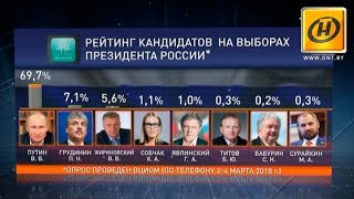 Контуры. Почти 70% россиян готовы проголосовать на выборах президента за В. Путина