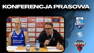 Konferencja pomeczowa Enea Basket Poznań - SKS Fulimpex Starogard Gdański