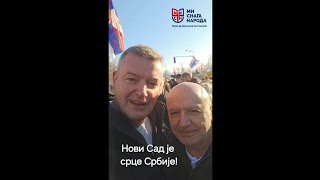 Вучићевићу, нема нас 15 него много, много више! Биће вам уски путеви кад будете бежали из Србије!