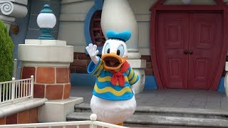 TDL ６月9日「今日はドナルドの日！」トゥーンタウン・グリ@ディズニーランド