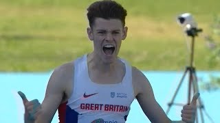 1500m Men FINAL U20 CHAMPIONSHIPS - GROSSETO 2017