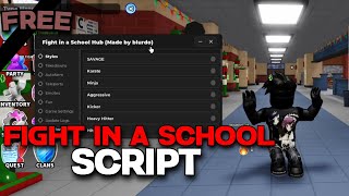 [FREE❗] Fight In A School Script┃Fling All / Teleport / Autofarm┃PASTEBIN