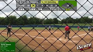 16U Oklahoma Athletics - Williams vs Kansas Shockers (2021.06.05)