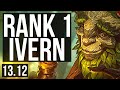 IVERN vs KINDRED (JNG) | 2/0/19, Rank 1 Ivern, 900K mastery | KR Challenger | 13.12