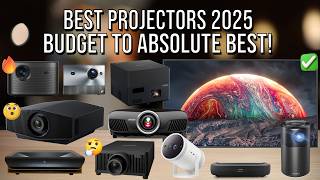 Best Projectors 2025: Top 10 Best Projectors of 2025 | Home Theater, 4K, UST, \u0026 Portable!