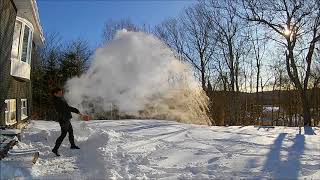 Boiling Water vs Minus 30 Temps